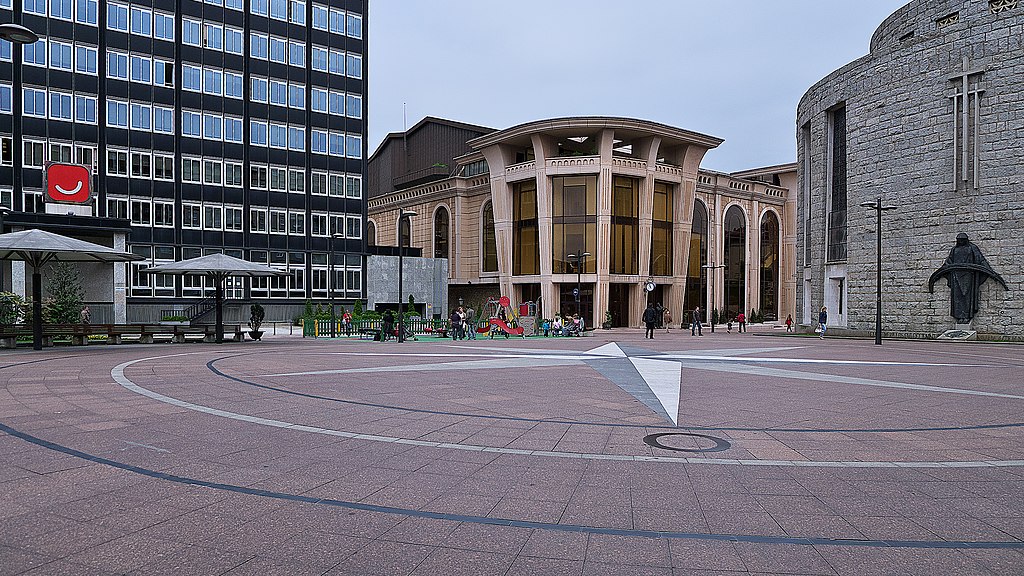 Plaza de la Gesta in Oviedo, Spain