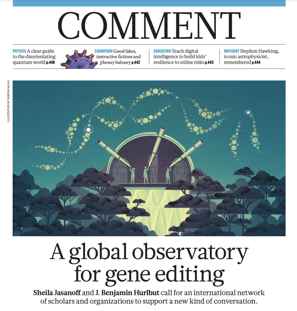 Nature commentary